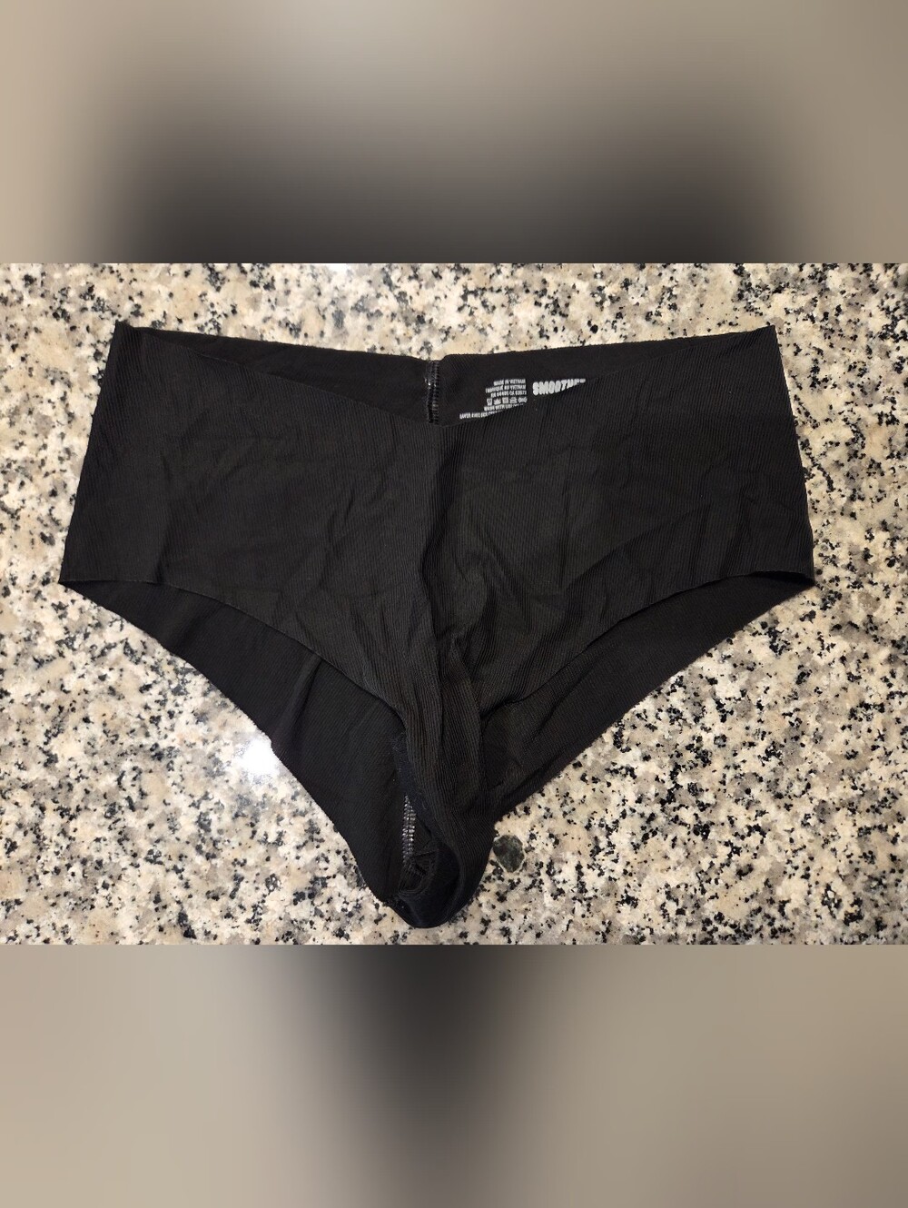 aerie Black Seamless Hipster Panty